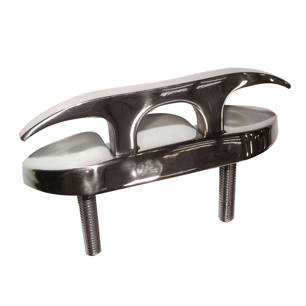 Whitecap Stainless Steel Folding Cleat - 4-1/2 Inch Studded Marine Deck Hardware