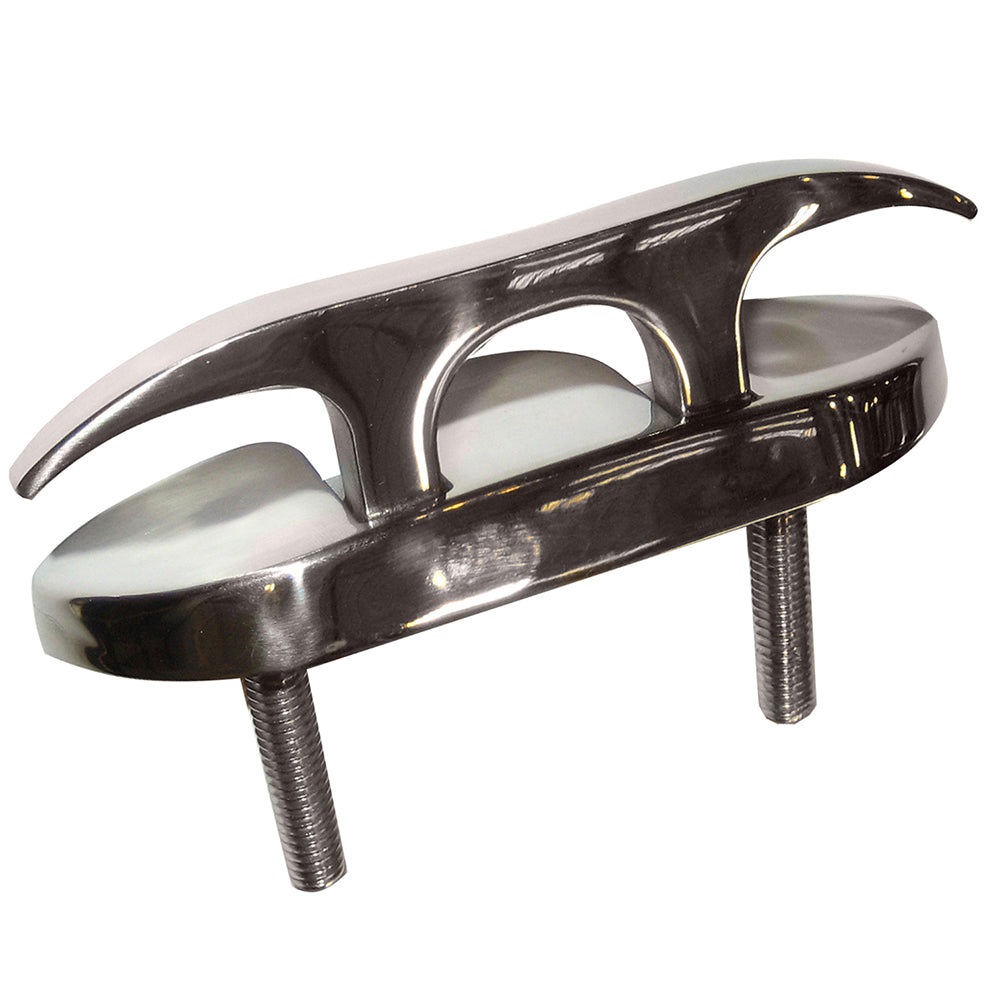 Whitecap Stainless Steel Folding Cleat - 6 Inch Studded Boat Hardware Part 6846C