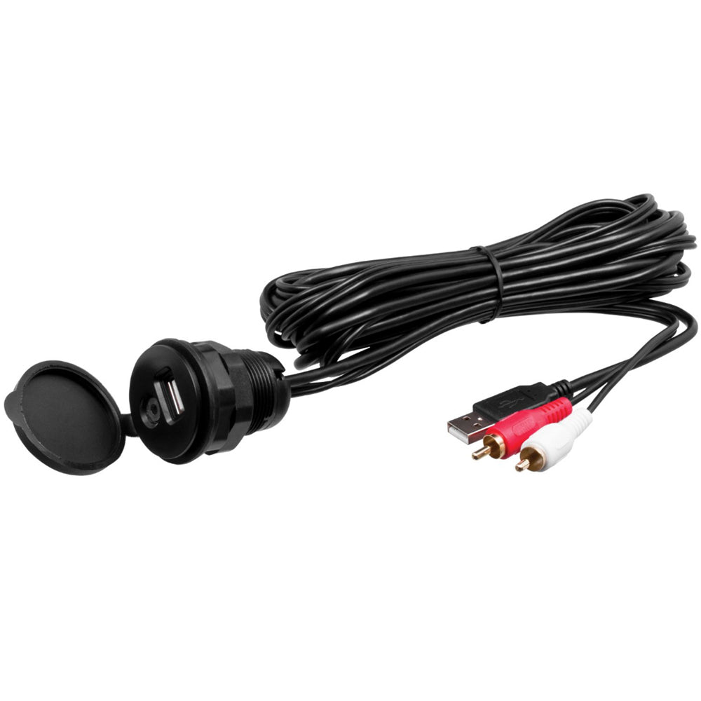 Boss Audio MUSB35 USB/Auxiliary Extension Cable - 6 Feet