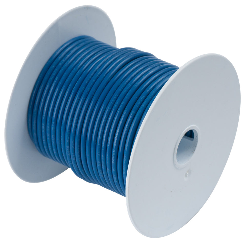Ancor Dark Blue 12 AWG Tinned Copper Marine Grade Wire - 100 Feet