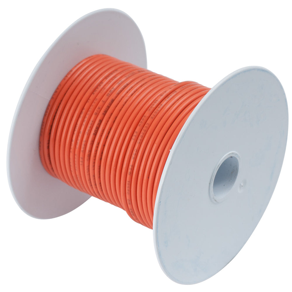 Ancor Orange 12 AWG Tinned Copper Marine Grade Wire - 100 Feet