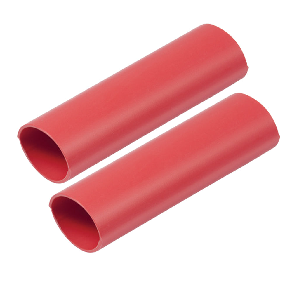 Ancor Heavy Wall Red Heat Shrink Tubing 1-inch x 12-inch (2-Pack)