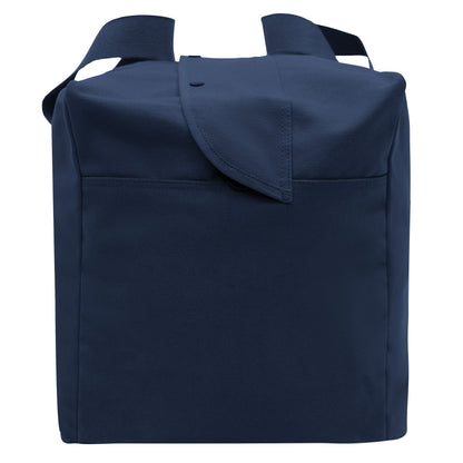 Rothco Canvas Parachute Cargo Bag Navy Blue - 75L Heavy Duty Duffle for Travel, Outdoor, and Tactical Use
