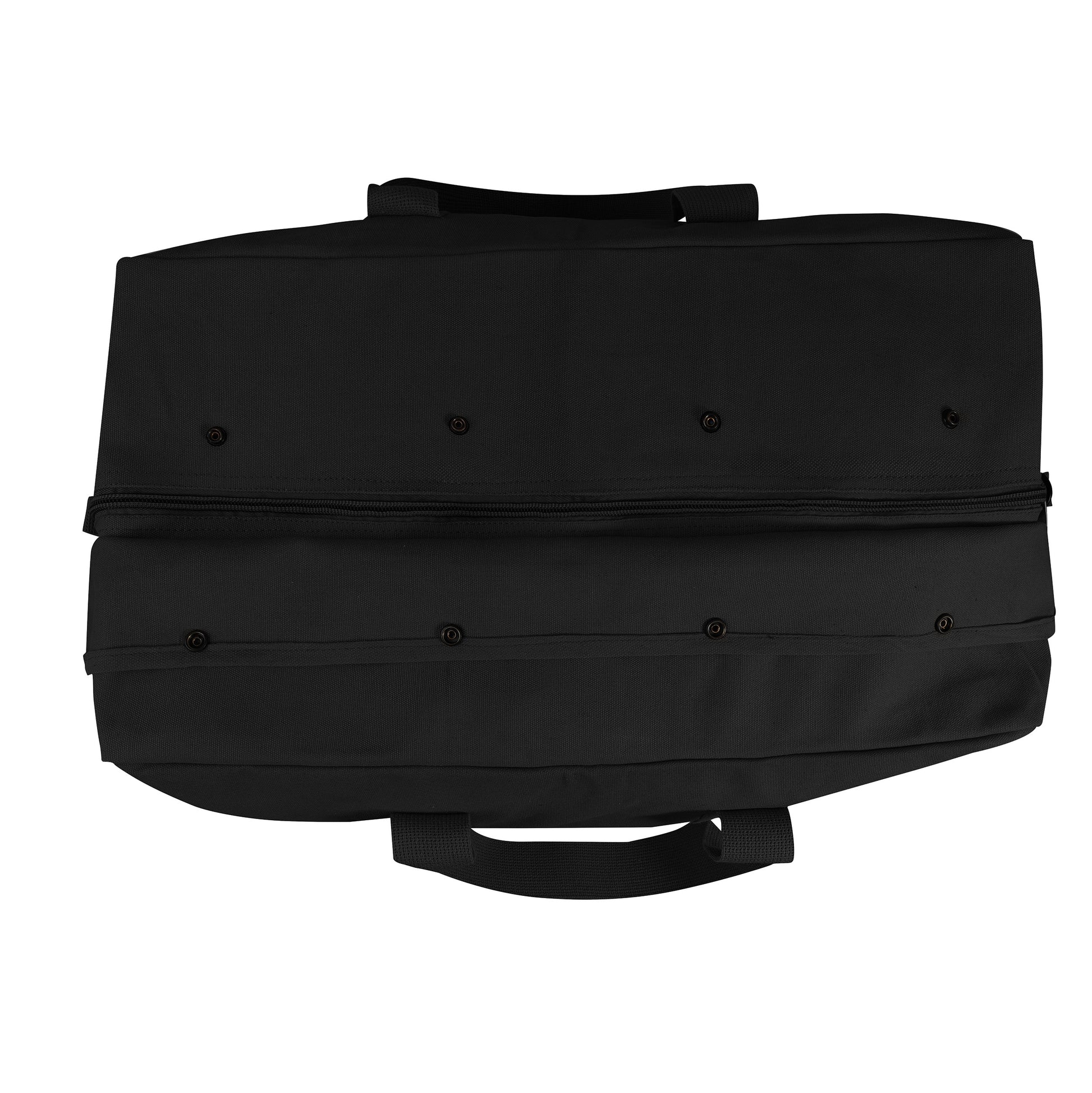 Rothco Canvas Parachute Cargo Bag Black – 75L Heavy Duty Travel & Tactical Duffle