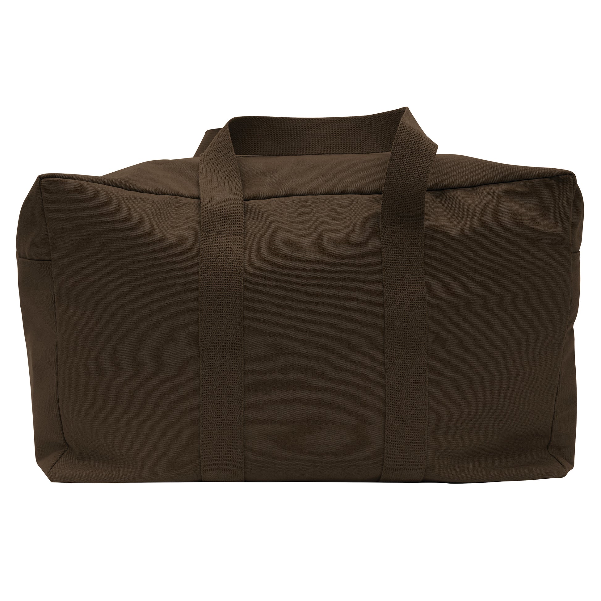 Rothco Canvas Parachute Cargo Bag Earth Brown – 75L Heavy Duty Duffle for Travel & Outdoor Use
