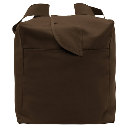 Rothco Canvas Parachute Cargo Bag Earth Brown – 75L Heavy Duty Duffle for Travel & Outdoor Use