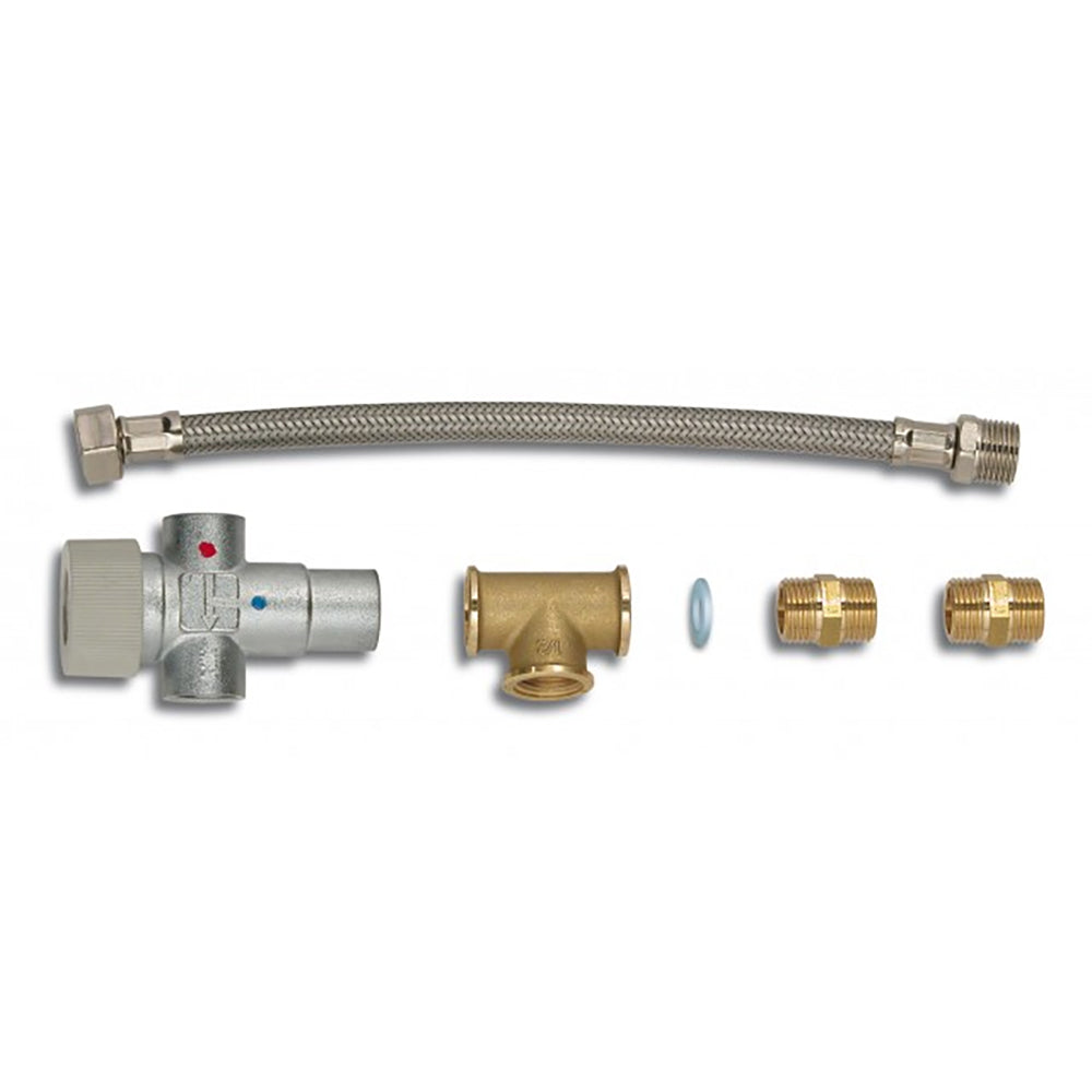 Quick Thermostatic Mixing Valve Kit for Nautic Boiler B3 - Safe Water Temperature Control