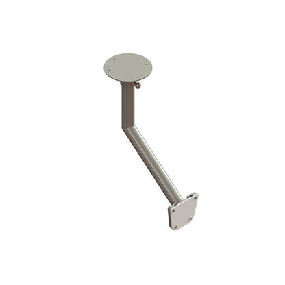 TACO Marine F16-0005A Stainless Steel Table Column with White Delrin Insert