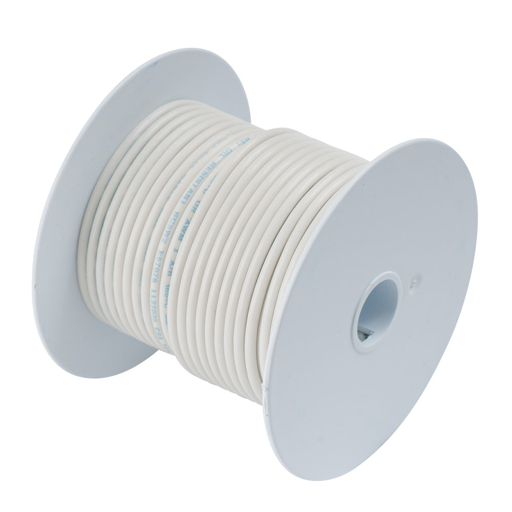 Ancor White 6 AWG Tinned Copper Wire - 100 Feet for Marine and Automotive Applications