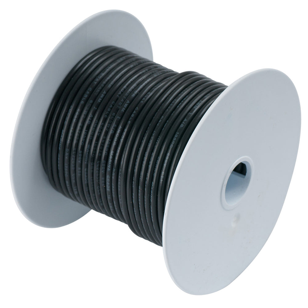 Ancor Black 1/0 AWG Tinned Copper Battery Cable - 25 Feet