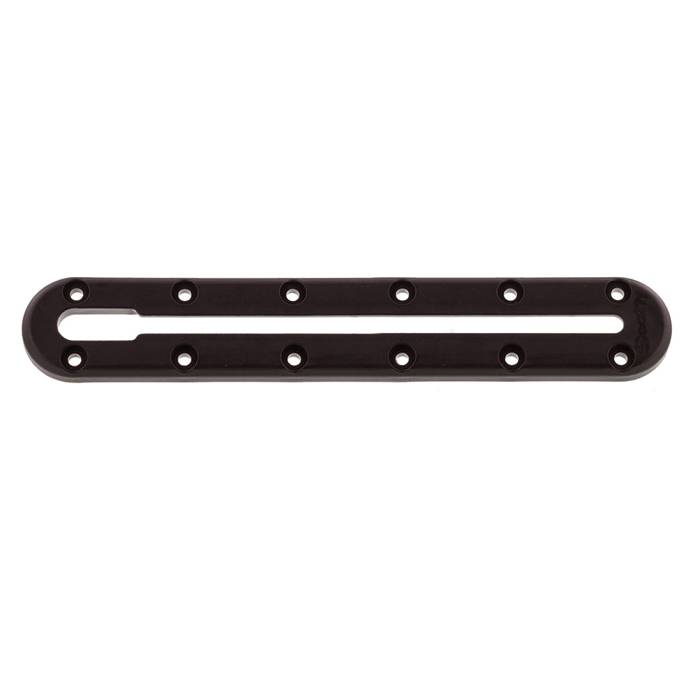 Scotty 440 Low Profile Track Black - 8-inch watercraft accessory mounting rail