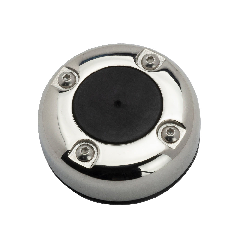 Seaview Polished Stainless Steel Cable Seal - 2 Cables (2-15mm Each) for Waterproof Marine Applications