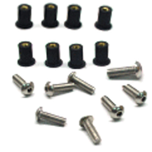 SPI Windshield Fastener Kit - Part Number SM-06013 for Secure Installation