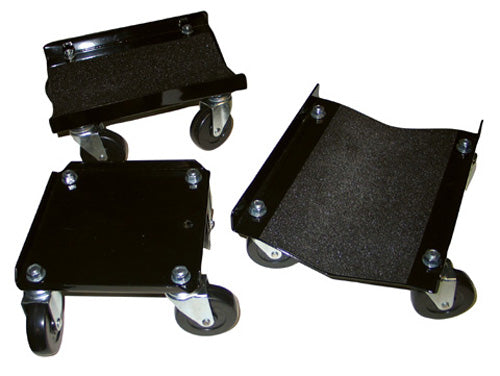 SPI 3 Piece Heavy Duty Swivel Snowmobile Dollies – Model SC-12165-2