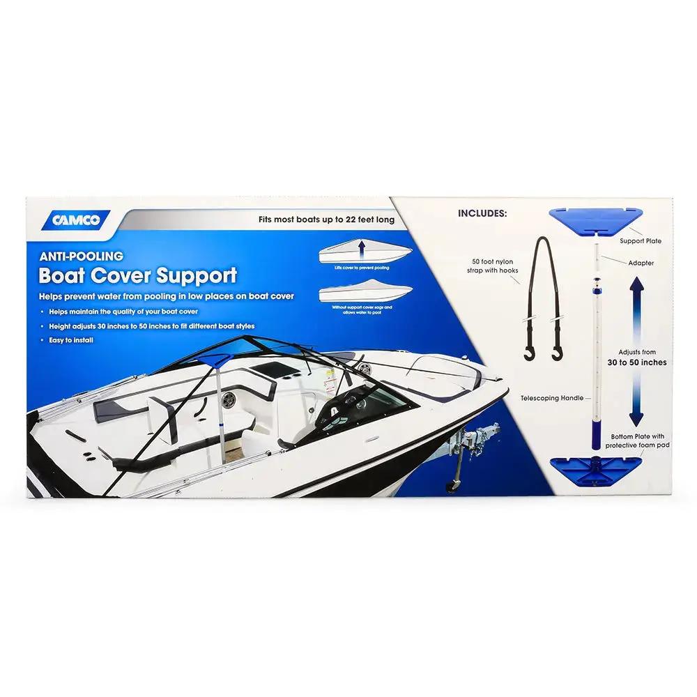Camco Adjustable Boat Cover Support Kit Part 41970 for Up to 22' Boats by Camco