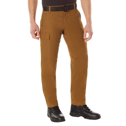 Rothco Active Flex Canvas Work Pants in Work Brown – Size 30W x 32L