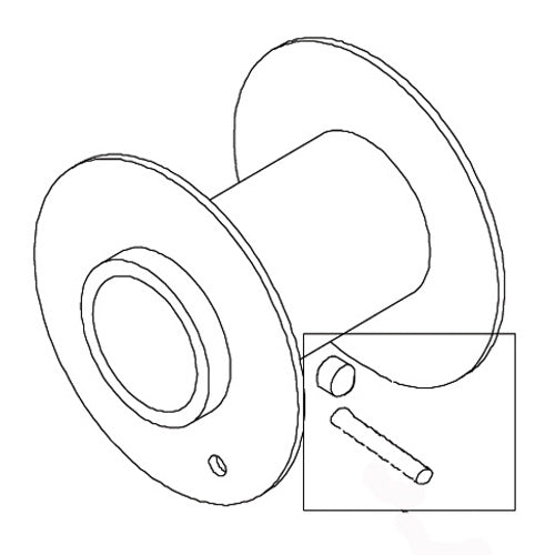 Bronco AC-12002I Replacement Drum Assembly for 6212002 Winch