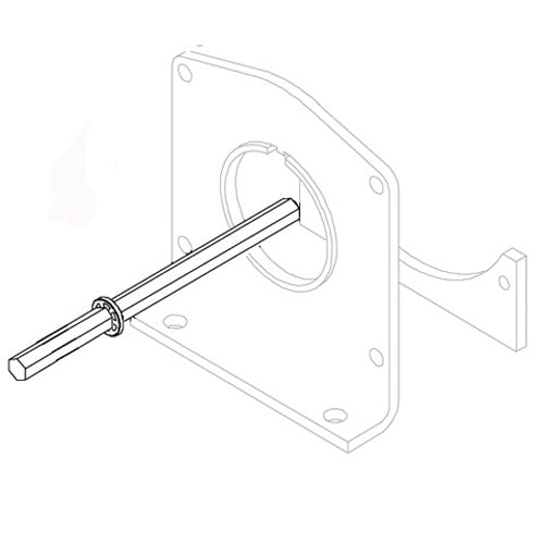 BRONCO AC-12002N Drive Shaft for 6212002 Winch – Durable and Reliable Power Transmission Part