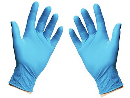 SPI Disposable Nitrile Gloves - Medium, Part Number UP-12067BU-2