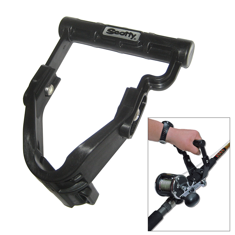 Scotty 420 Reel E-Z Rod Handle – Adjustable Fish Fighting Rod Grip with Stainless Steel Fasteners