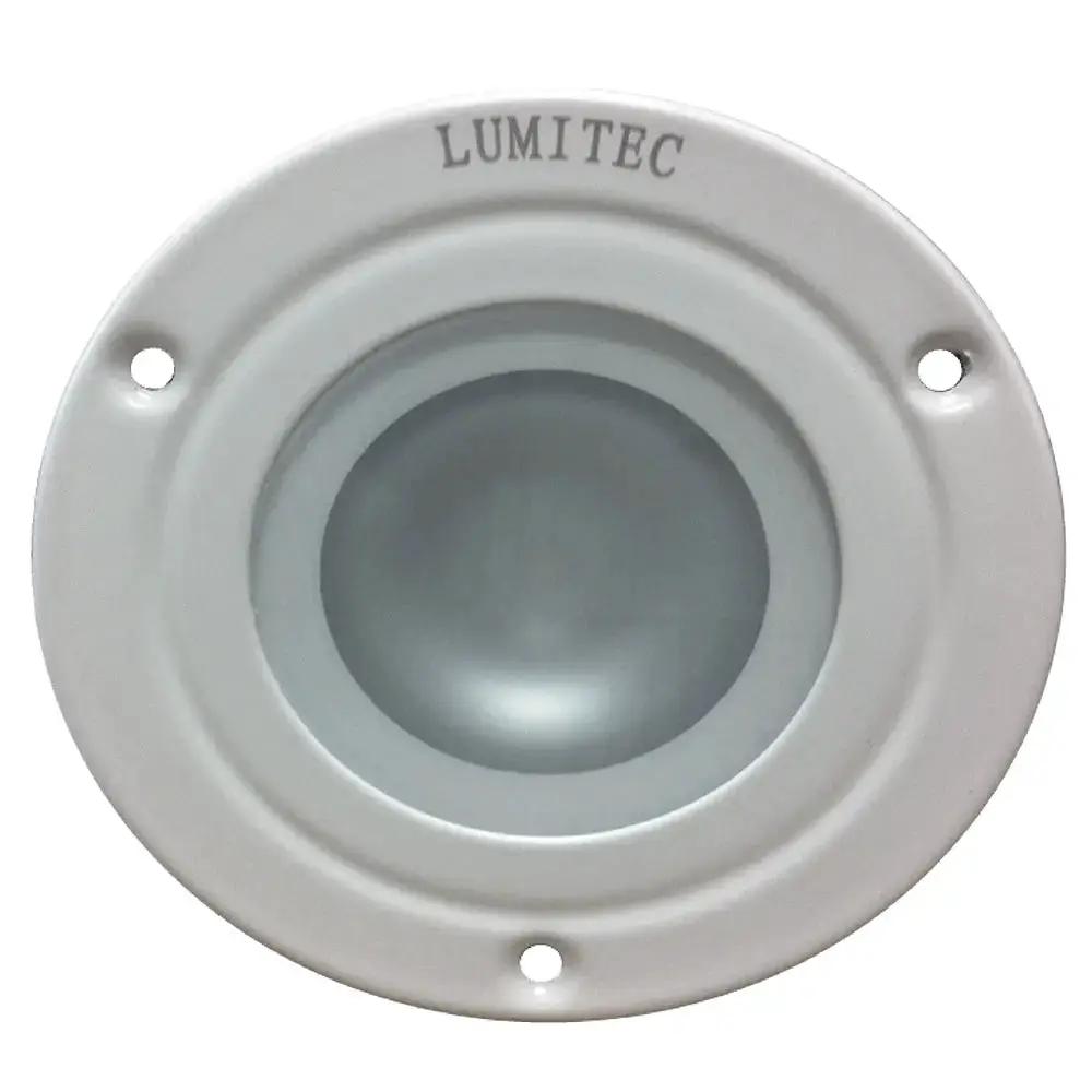 Lumitec Shadow Flush Mount Down Light with Spectrum RGBW and White Finish by Lumitec
