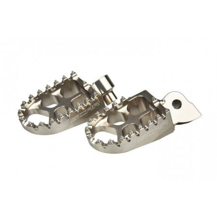 Twin Air Evolution Footpegs for YZ/YZF/WRF 99 - Titanium Color (Part #1511)