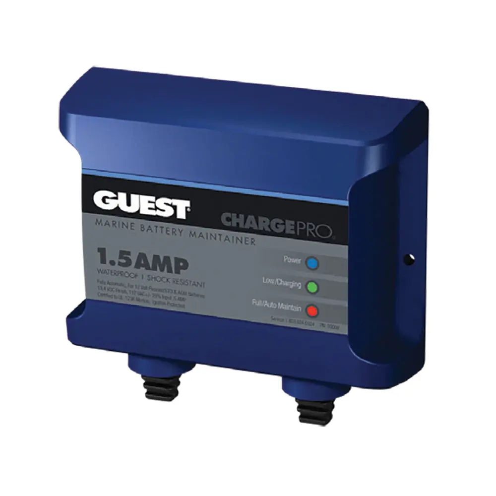 Guest 1.5A Maintainer Charger - Battery Maintainer with Safety Features and Portable Design