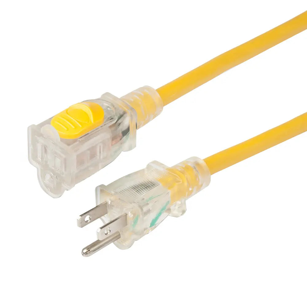 Marinco 14/3 Locking Extension Cord - 15A, 25 Feet