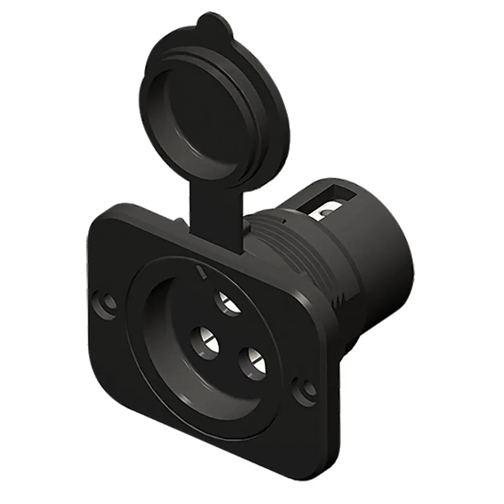 Marinco 70A Trolling Motor Receptacle - Waterproof, High-Amperage Connector for Marine Applications