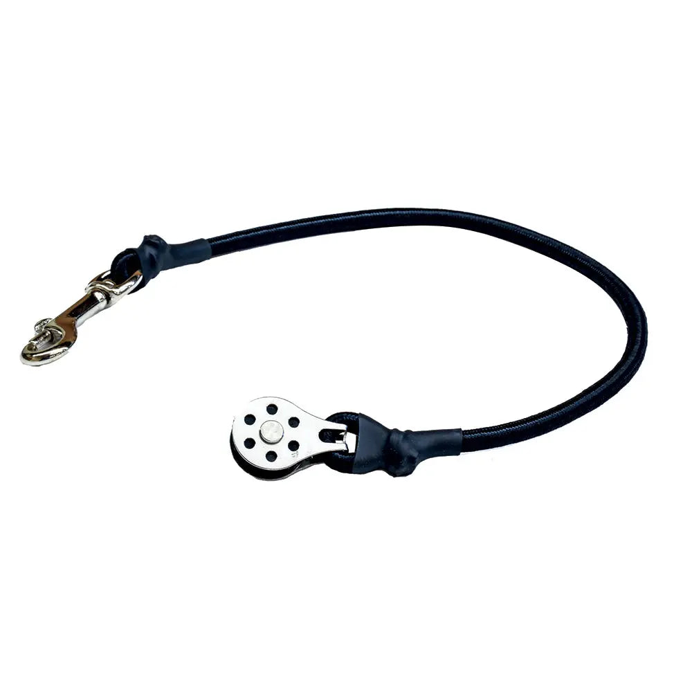 Tigress 16-Inch Elite Snubber with Nickel Plated Snap and Stainless Swivel