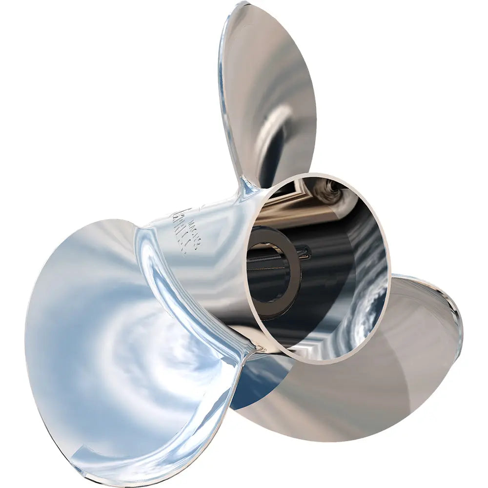 Turning Point Express Mach3 Right Hand Stainless Steel Propeller E1-1012 (10.75" x 12 Pitch, 3-Blade)