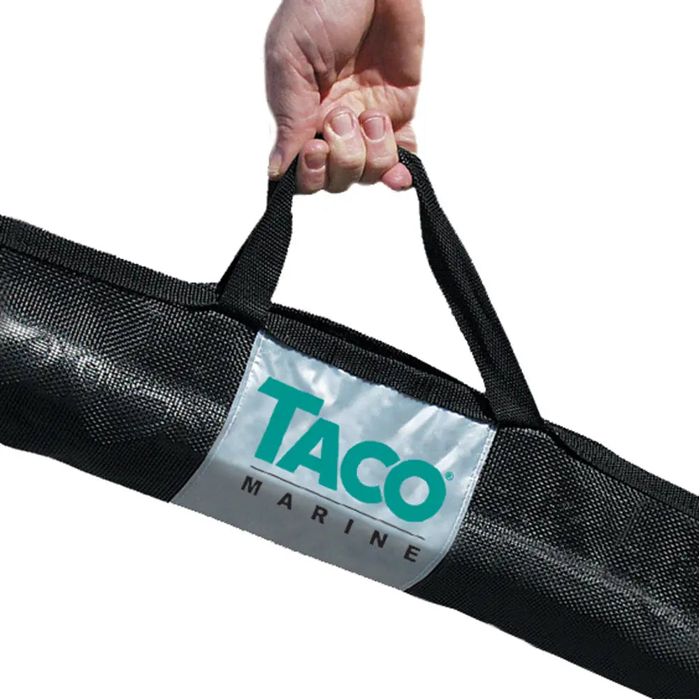 TACO Marine Outrigger Black Mesh Carry Bag - 72 Inch x 12 Inch