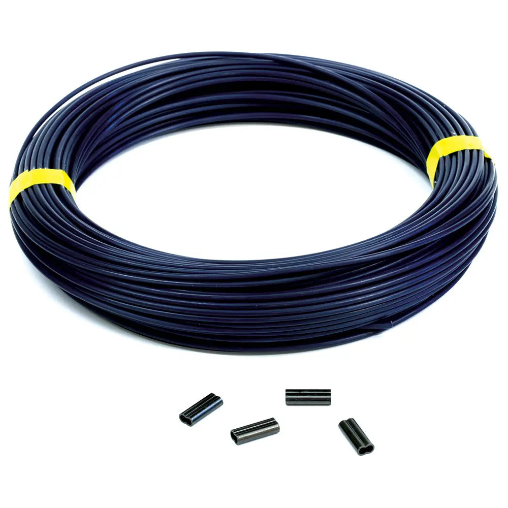 Tigress 100 Feet Black Monofilament Fishing Line, 400lb Test, 2.2mm Diameter
