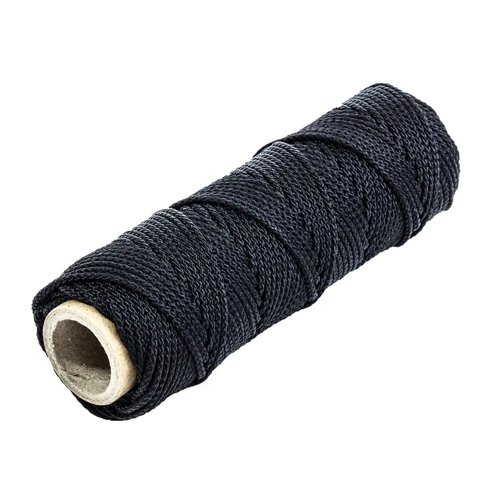 Tigress 100' 300lb Nylon Braid Rope in Black (Part Number 88671)