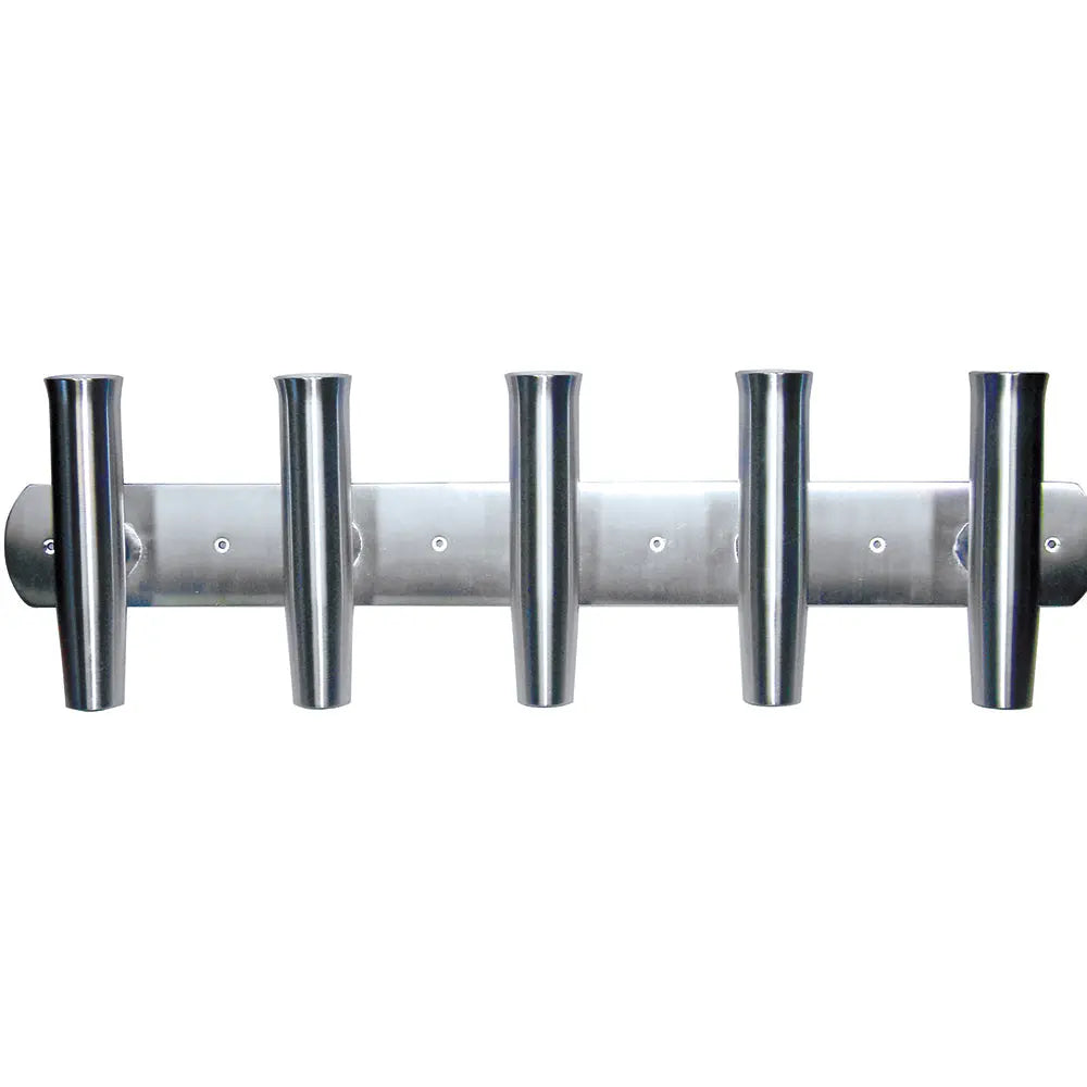 Tigress 5 Rod Aluminum Transom Mount Rod Holder - 35 inches