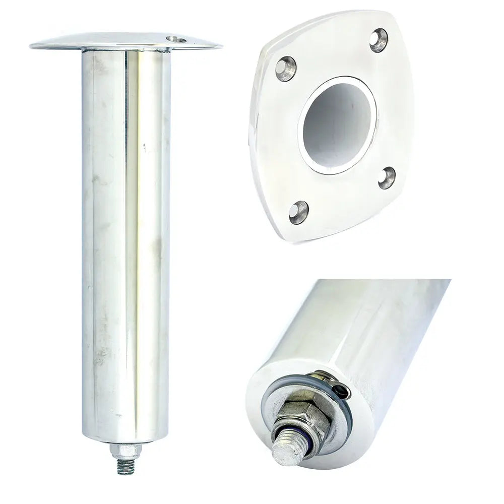 Tigress 88522SM 4 Hole Swivel Rectangular Head Rod Holder - 0 to 10-1/2 inches