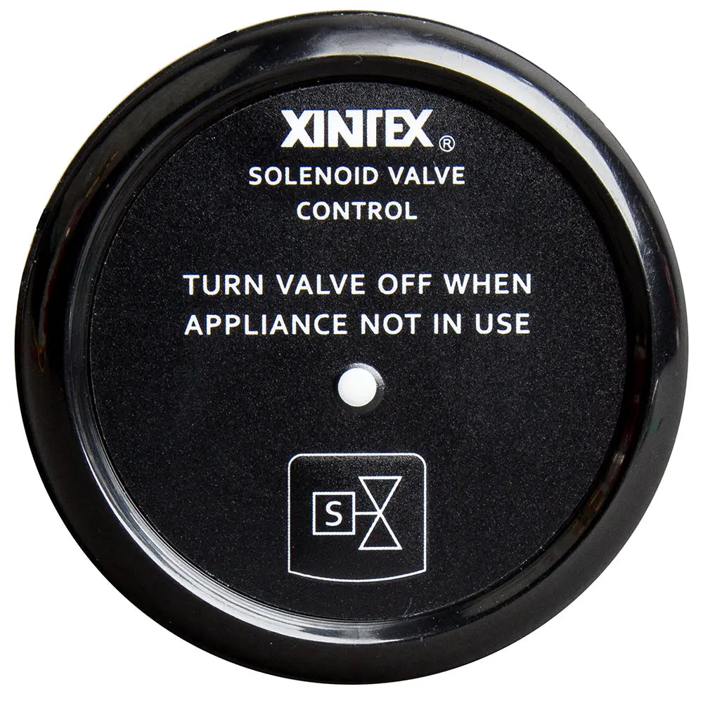 Fireboy-Xintex C-1B-R Propane Control & Solenoid Valve with Black Bezel Display