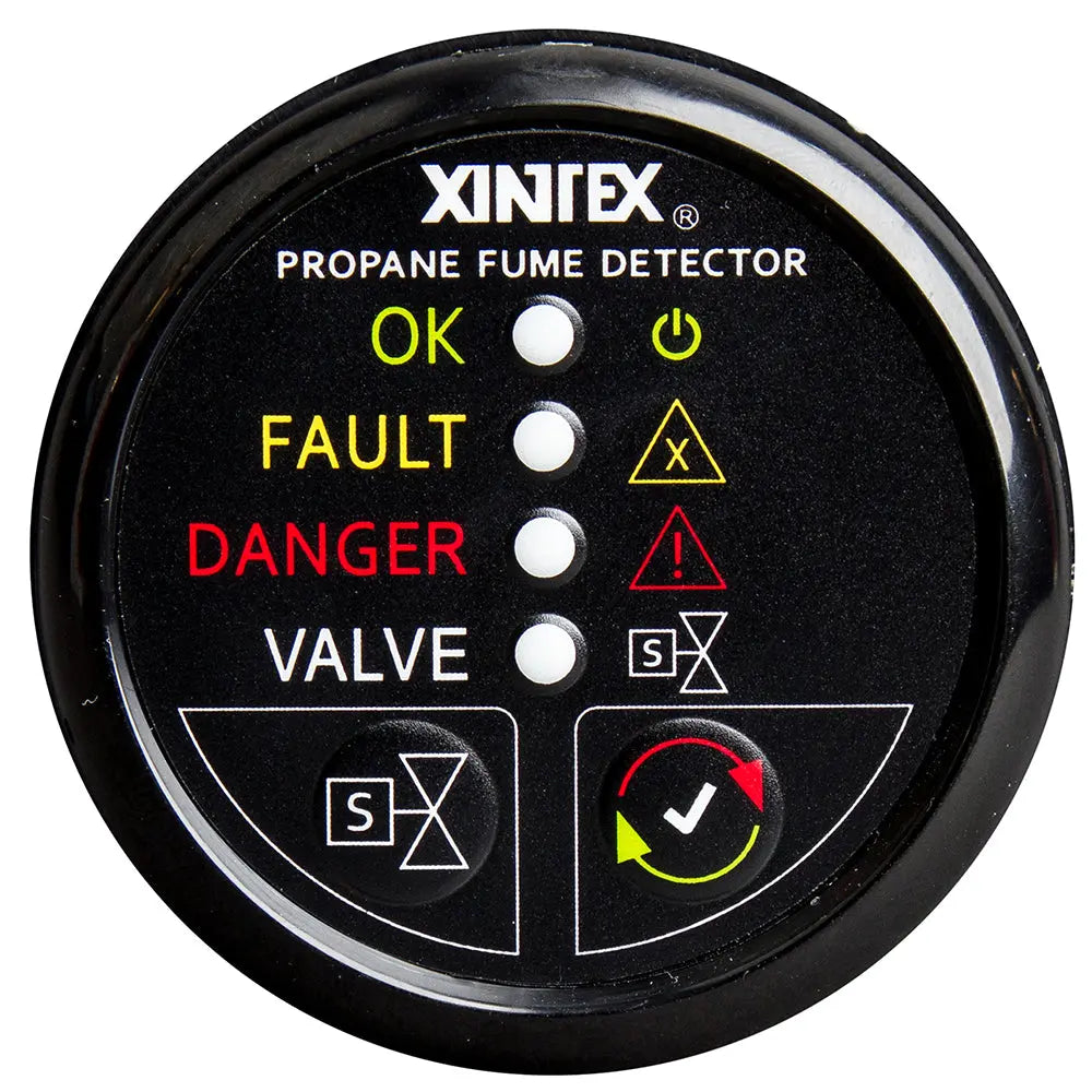 Fireboy-Xintex P-1BS-R Propane Fume Detector with Plastic Sensor and Solenoid Valve