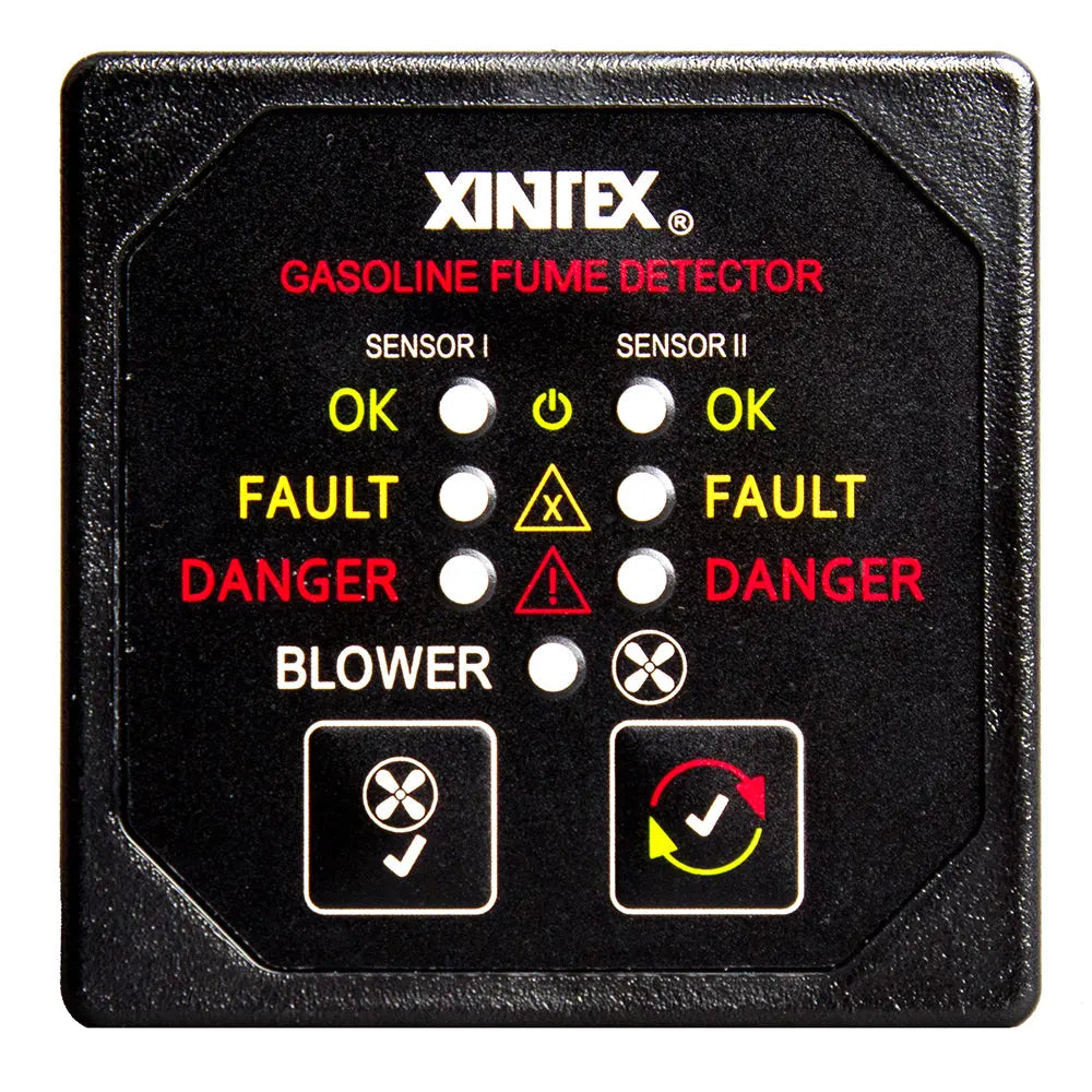 Fireboy-Xintex G-2BB-R Gasoline Fume Detector with Dual Channel and Blower Control – 12/24V
