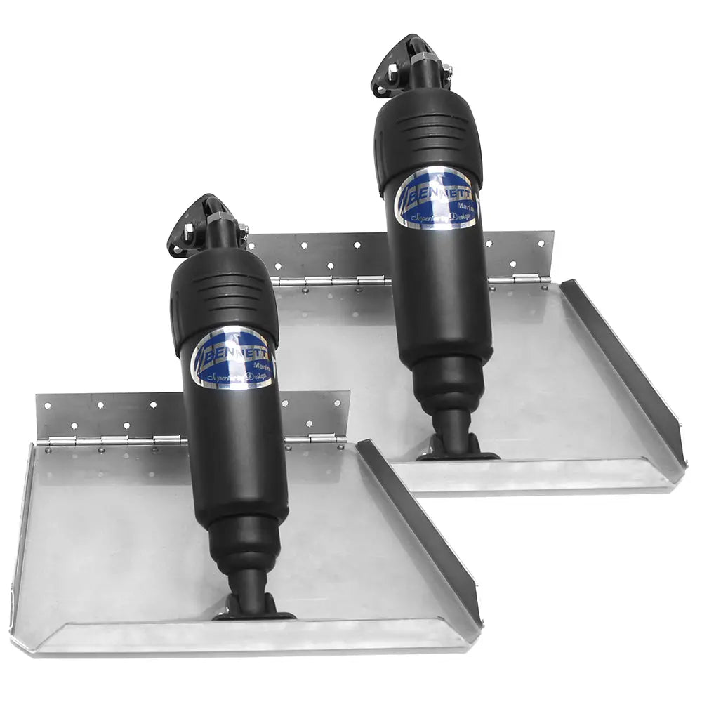 Bennett Marine BOLT 1212ED Electric Edge Mount Trim Tab Kit - 12V, 12 x 12 Inches