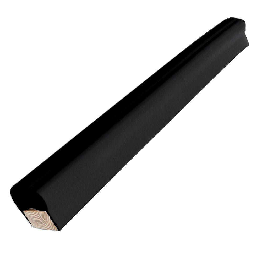 Dock Edge Piling Post Bumper - One End Capped - 6 Feet - Black