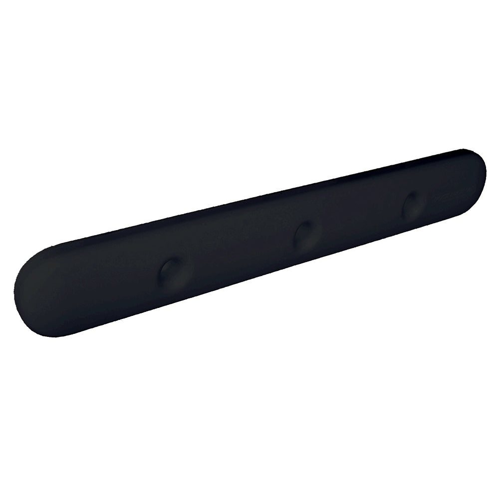 Dock Edge UltraGard PVC Dock Bumper - 35 inches Black for Enhanced Dock Protection