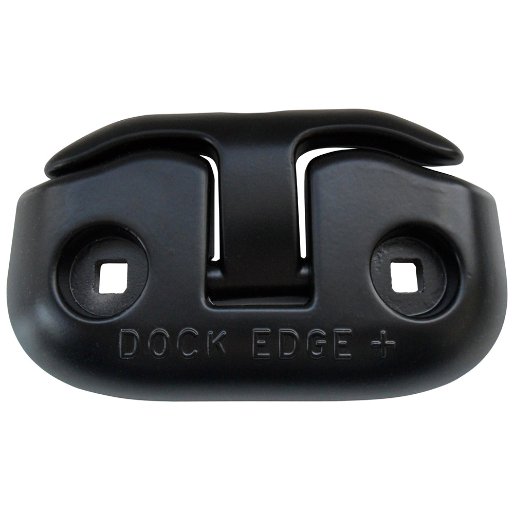 Dock Edge Flip-Up Dock Cleat - 6 inch Black – Marine Grade Aluminum Boat Dock Hardware
