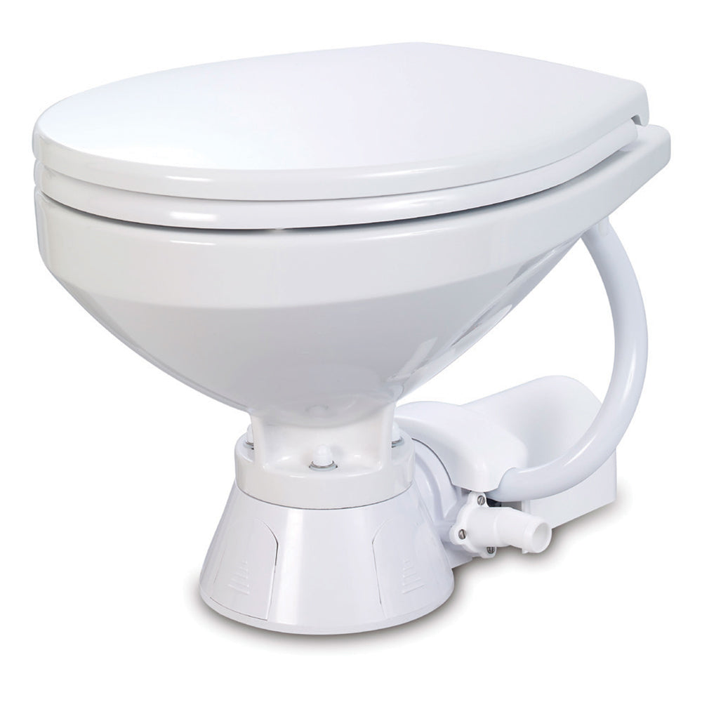 Jabsco Electric Marine Toilet with Compact Bowl and 24V Power - Model 37010-3094