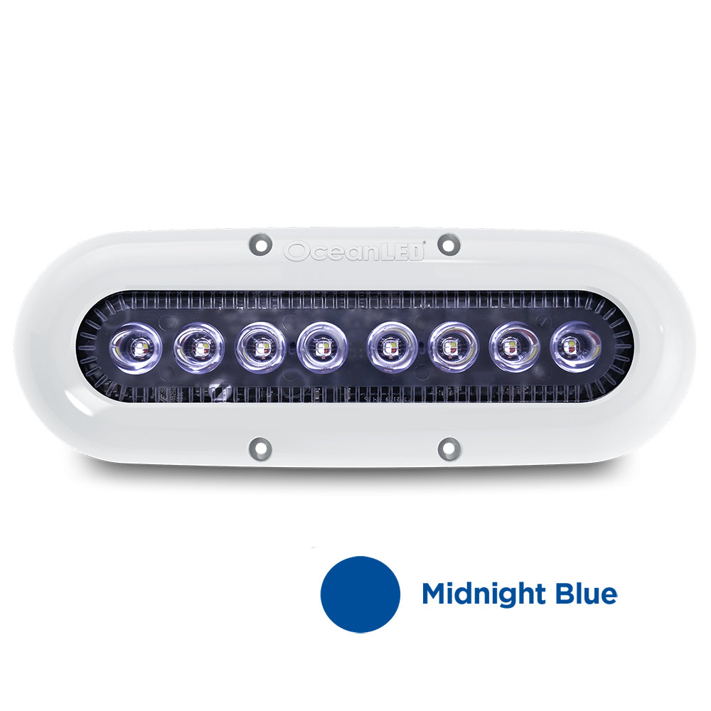 OceanLED X-Series X8 Midnight Blue LED Light - High Performance Marine Underwater Lighting