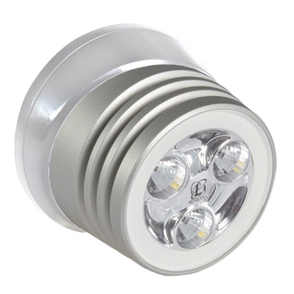 Lumitec Zephyr LED Spreader/Deck Light - Brushed White Base, White Non-Dimming