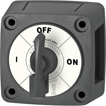 Blue Sea Systems 6004200 Single Circuit ON-OFF Switch with Locking Key, 300A Continuous, Black