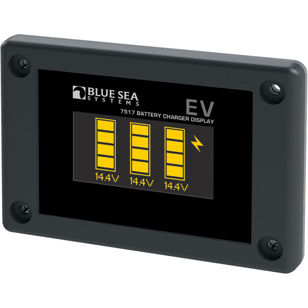 Blue Sea Systems P12 Battery Charger Display Model 7517 for Easy Battery Monitoring