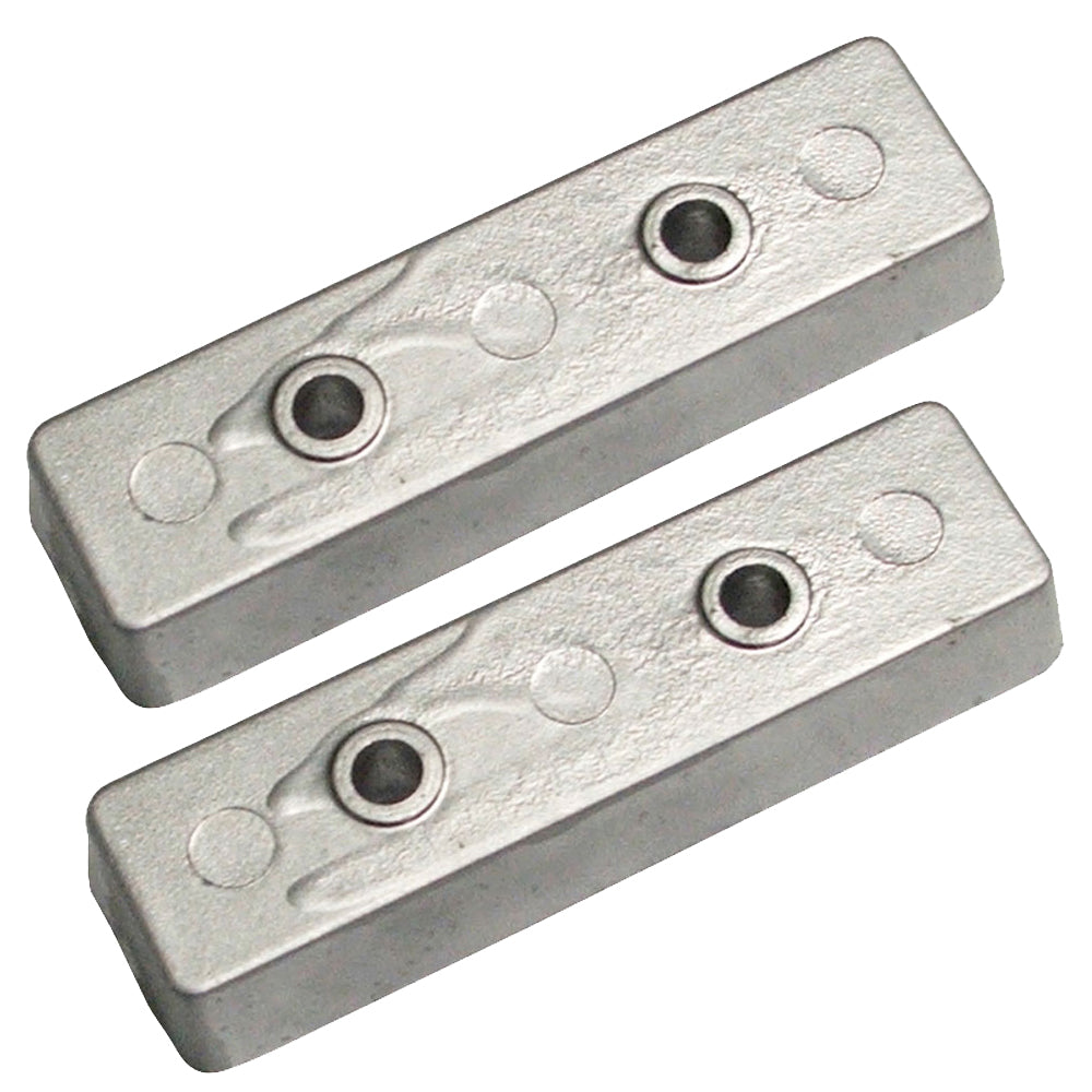 Tecnoseal TEC-BNT Bennett Trim Tab Anode - Zinc Pair for Marine Applications