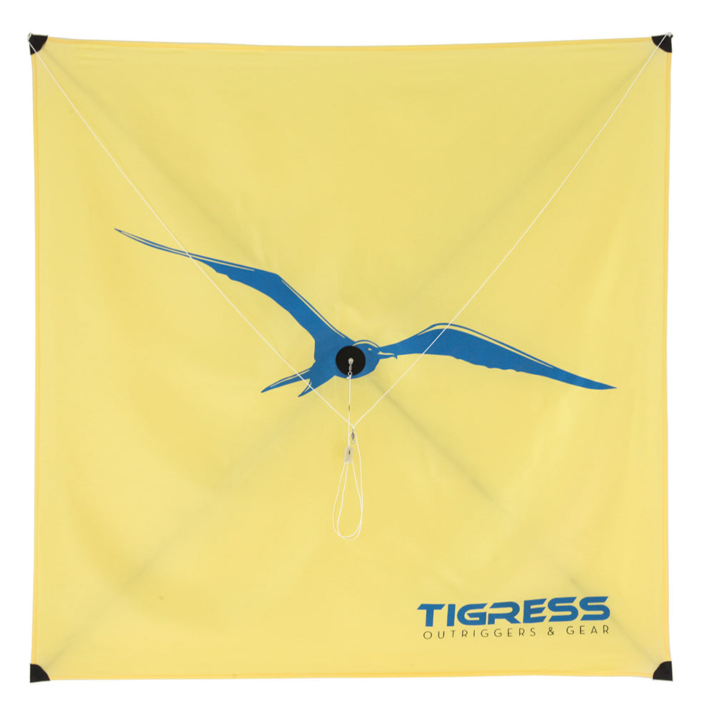 Tigress All Purpose Kite - Yellow (Part Number 88608-1)